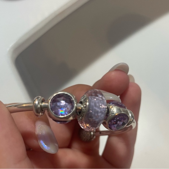 Pandora bracelet with charms - Picture 5 of 5